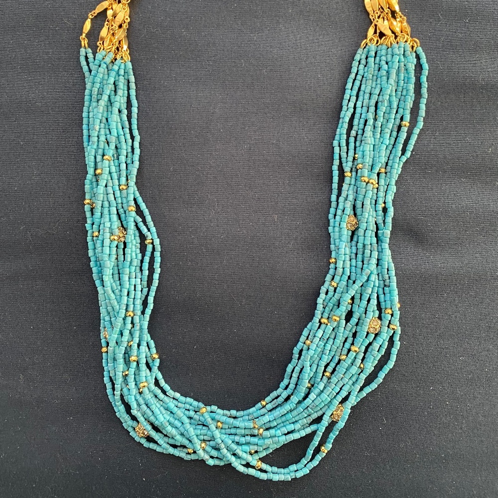 Stella & Dot Calliah Statement Necklace excellent condition